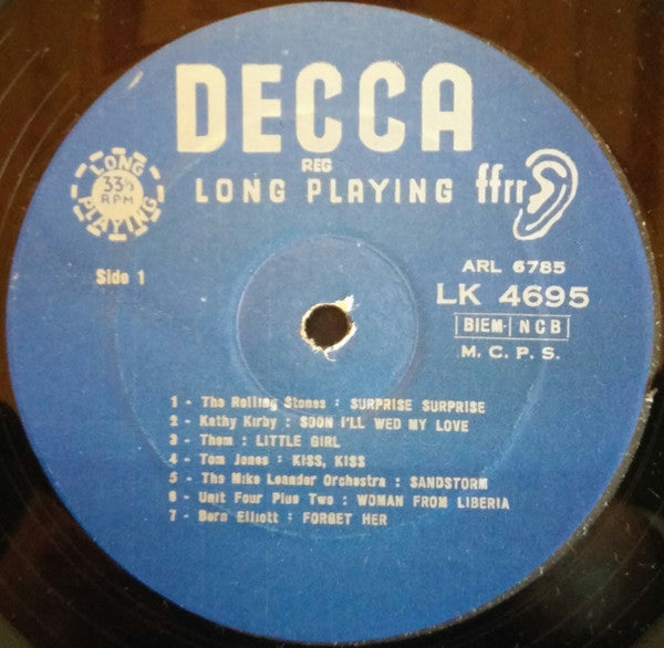 Various : 14 Great Artists (LP, Comp, Mono)