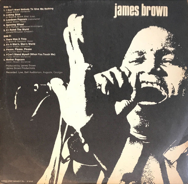 James Brown : Sex Machine (Recorded Live At Home In Augusta, Georgia With His Bad Self) No.2 (LP, Album)