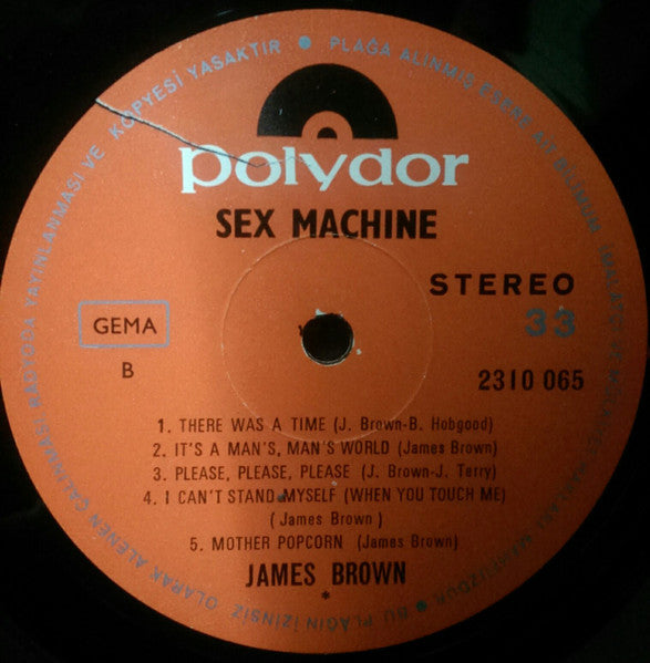 James Brown : Sex Machine (Recorded Live At Home In Augusta, Georgia With His Bad Self) No.2 (LP, Album)