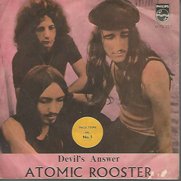 Atomic Rooster : Devil's Answer (7", Single)