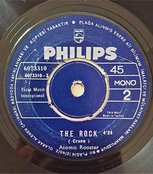 Atomic Rooster : Devil's Answer (7", Single)