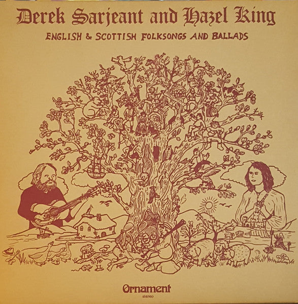 Derek Sarjeant And Hazel King : English And Scottish Folksongs And Ballads (LP, Album)