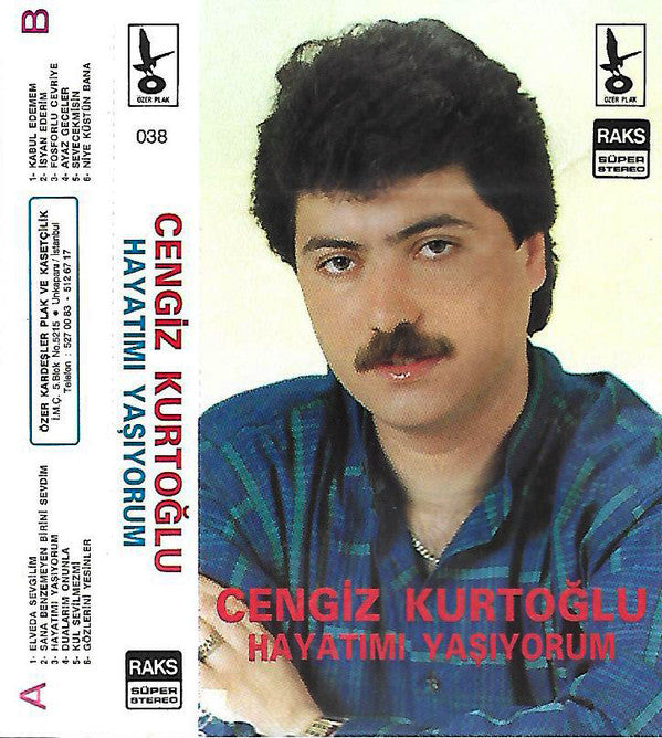 Cengiz Kurtoğlu : Hayatımı Yaşıyorum (Cass, Album)