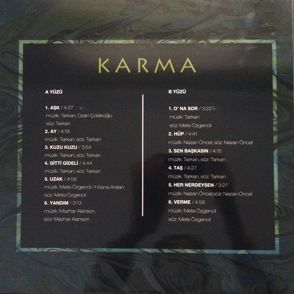Tarkan : Karma (LP, Album, RE, Gat)