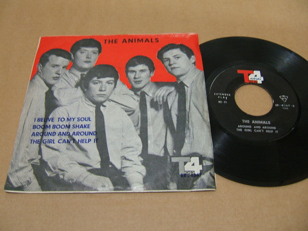 The Animals : I Believe To My Soul (7", Comp, Mono, Unofficial)