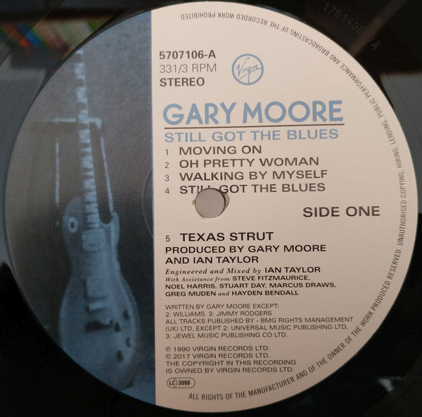 Gary Moore : Still Got The Blues (LP, Album, RE)
