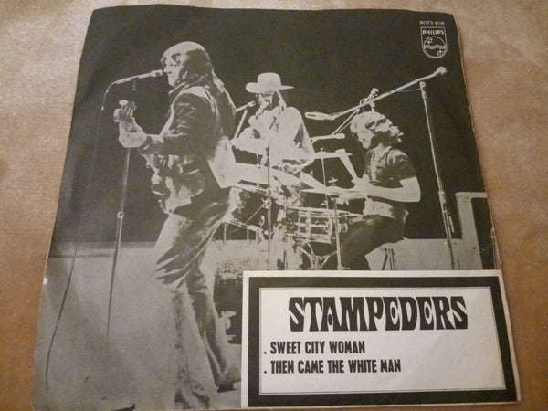 The Stampeders : Sweet City Woman / Then Came The White Man (7", Single, Mono)