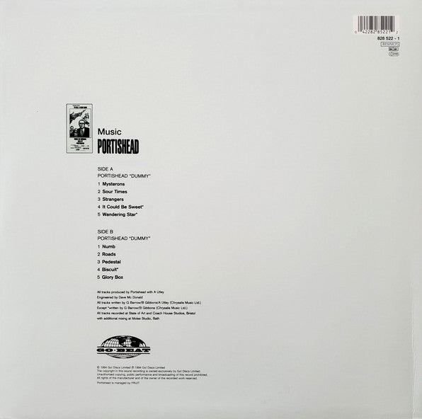 Portishead : Dummy (LP, Album, RE, 180)