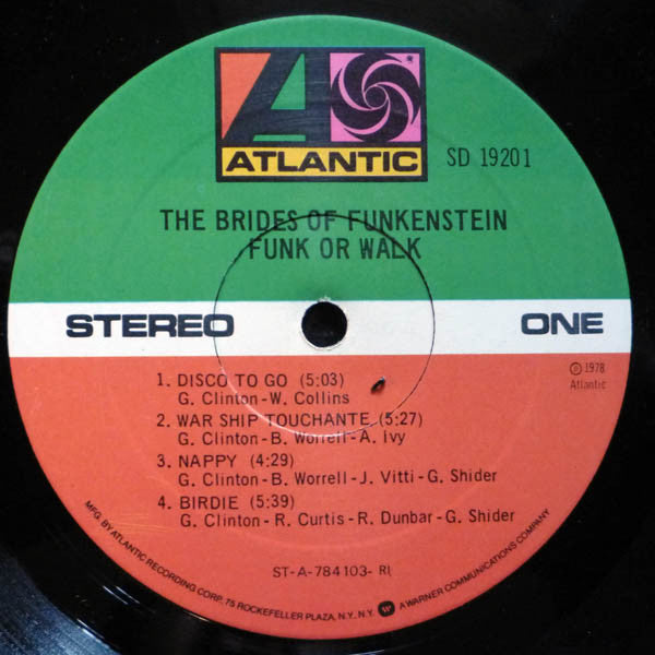 Brides Of Funkenstein : Funk Or Walk (LP, Album, PRC)
