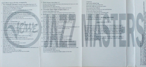 Astrud Gilberto : Verve Jazz Masters 9 (Cass, Comp)