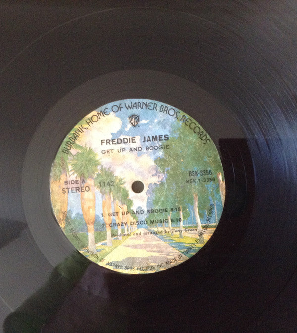 Freddie James : Get Up And Boogie (LP, Album)
