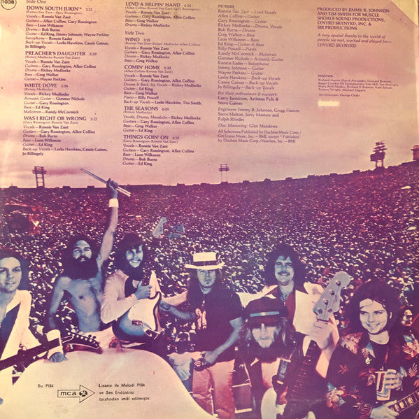 Lynyrd Skynyrd : Skynyrd's First And... Last (LP, Album)