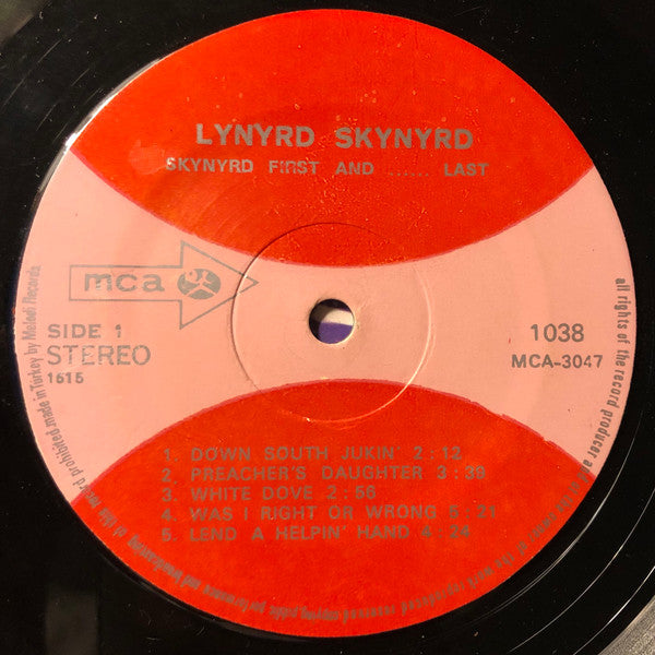 Lynyrd Skynyrd : Skynyrd's First And... Last (LP, Album)