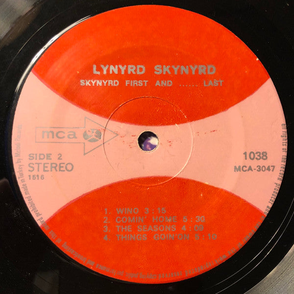 Lynyrd Skynyrd : Skynyrd's First And... Last (LP, Album)