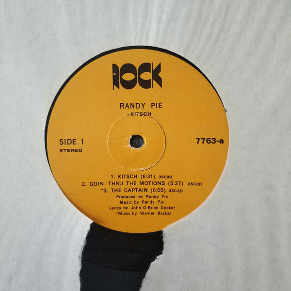 Randy Pie : Kitsch (LP, Album)
