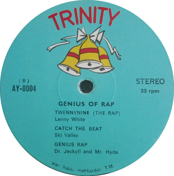 Various : Genius Of Rap (LP, Comp)