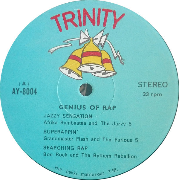 Various : Genius Of Rap (LP, Comp)