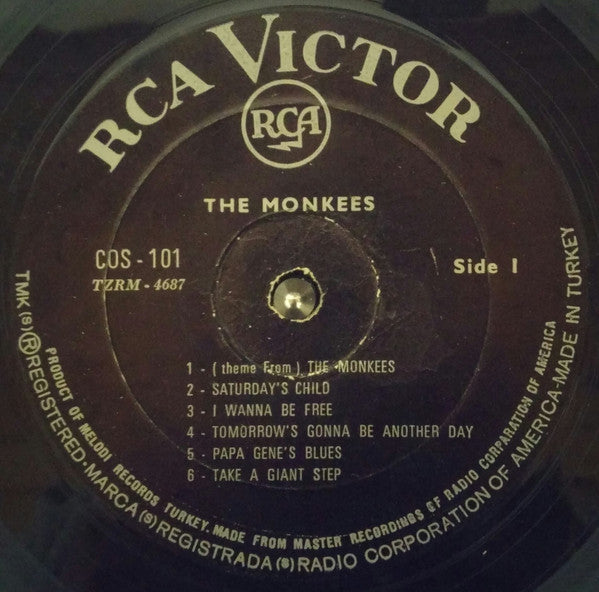The Monkees : The Monkees (LP, Album, Mono)