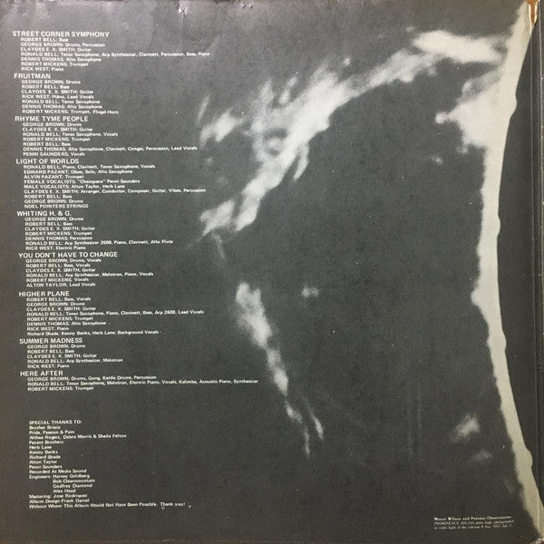 Kool & The Gang = クール＆ギャング* : Light Of Worlds = ライト ・ オブ ・ ワ ー ルズ (LP, Album, Uni)