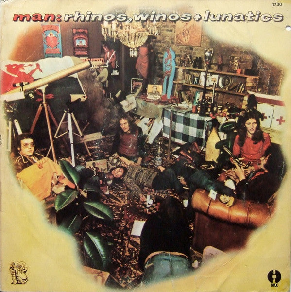 Man : Rhinos, Winos, And Lunatics (LP, Album)