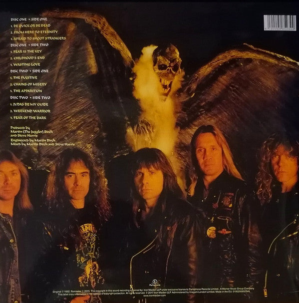 Iron Maiden : Fear Of The Dark (2xLP, Album, RE, RM, 180)