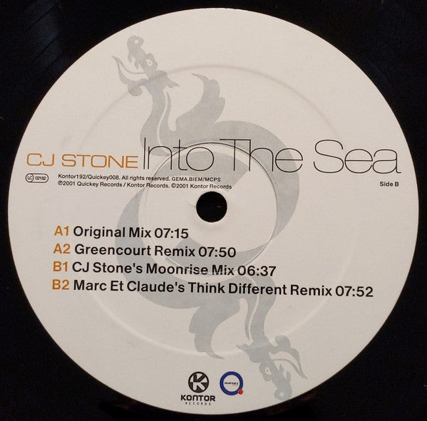 CJ Stone : Into The Sea (12")