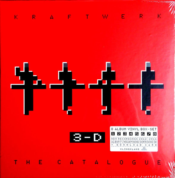 Kraftwerk : 3-D (The Catalogue) (Box + LP, Album + LP, Album + LP, Album + LP, Albu)