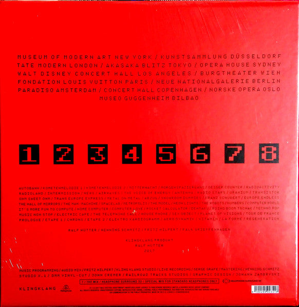Kraftwerk : 3-D (The Catalogue) (Box + LP, Album + LP, Album + LP, Album + LP, Albu)