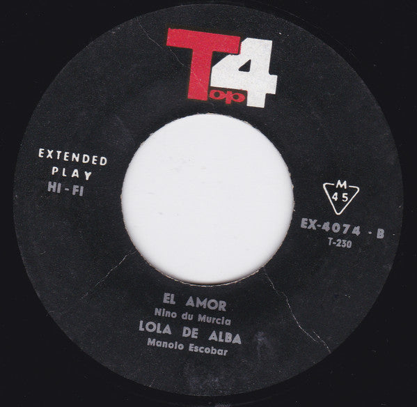 Marisol / Niño De Murcia / Manolo Escobar : El Porompompero (7", EP, Unofficial)