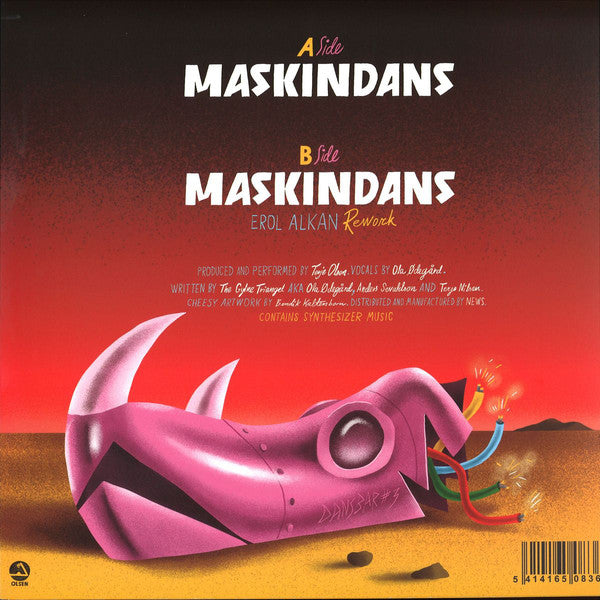 Todd Terje Feat. Det Gylne Triangel : Maskindans (12")