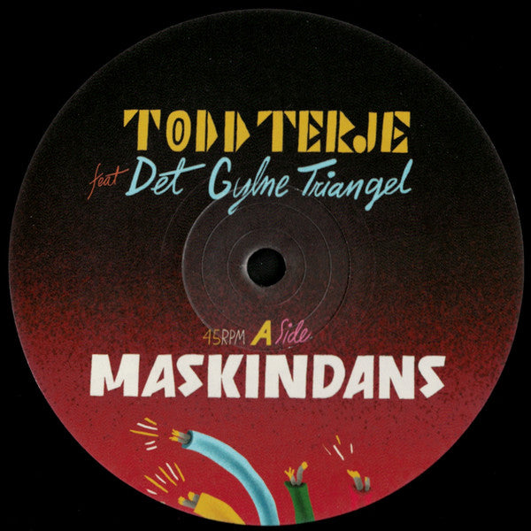 Todd Terje Feat. Det Gylne Triangel : Maskindans (12")