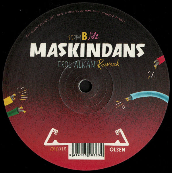 Todd Terje Feat. Det Gylne Triangel : Maskindans (12")
