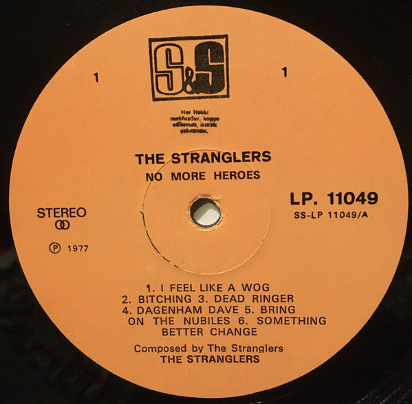 The Stranglers : No More Heroes (LP, Album)