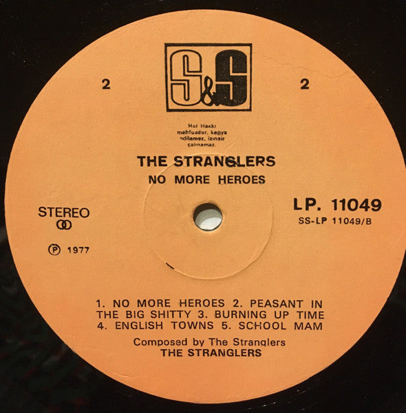 The Stranglers : No More Heroes (LP, Album)