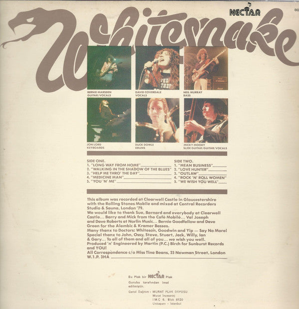 Whitesnake : Lovehunter (LP, Album)