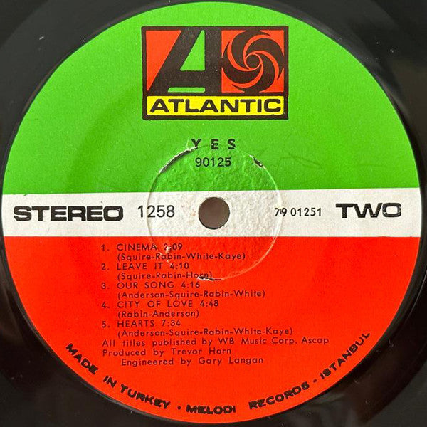 Yes : 90125 (LP, Album)
