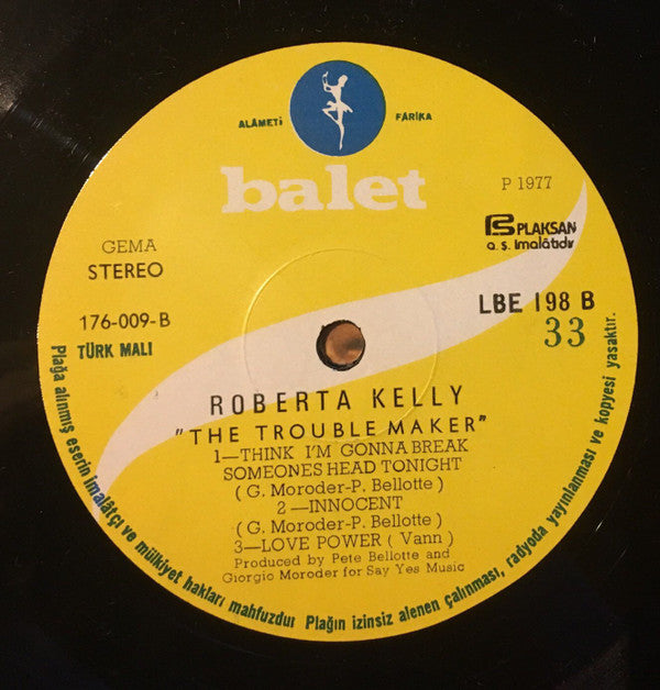 Roberta Kelly : Trouble Maker (LP, Album)