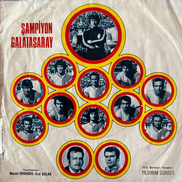 Yıldırım Gürses : Aslan Galatasaray Cimbombom (7", Mono)