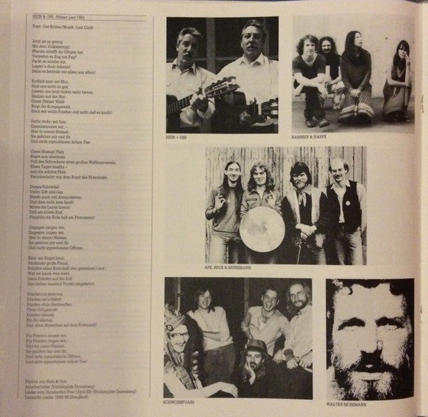 Various : Wir Wollen Leben - Lieder Gegen Den Untergang (2xLP, Comp)