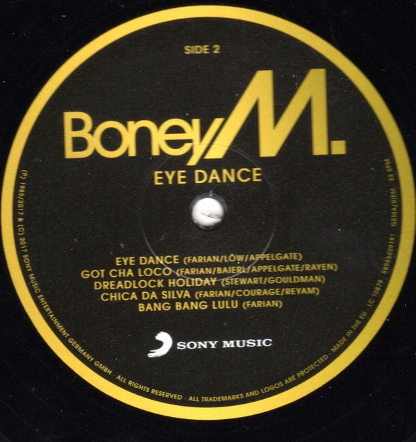 Boney M. : Eye Dance (LP, Album, RE, RM)