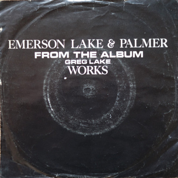 Emerson, Lake & Palmer, Greg Lake : From The Album Works  (7", Single)