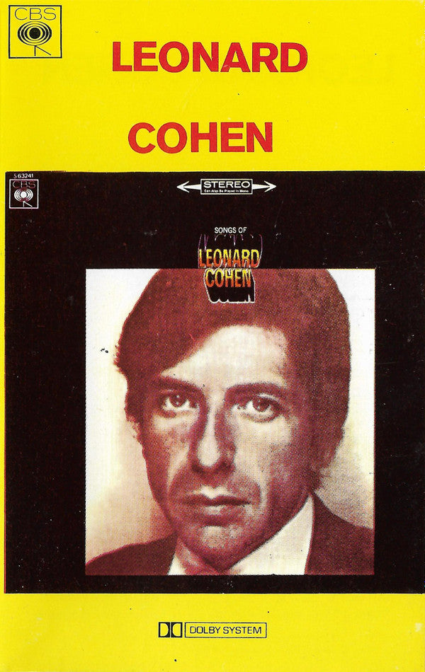 Leonard Cohen : Songs Of Leonard Cohen (Cass, Album)