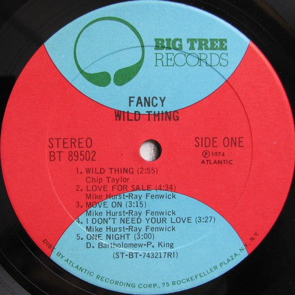 Fancy (3) : Wild Thing (LP, Album, RI )