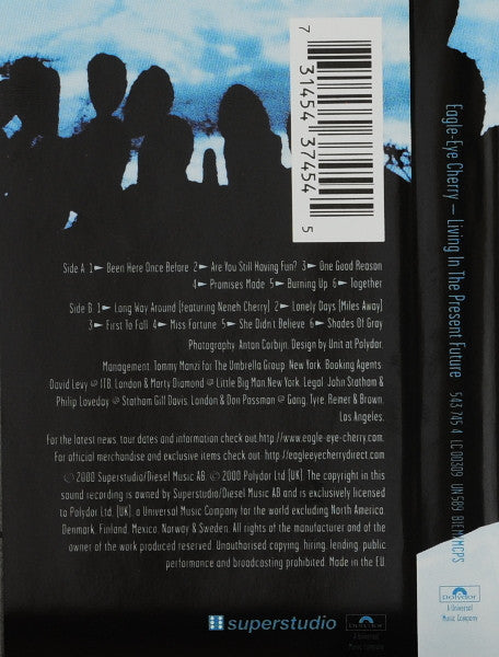 Eagle-Eye Cherry : Living In The Present Future (Cass, Album)