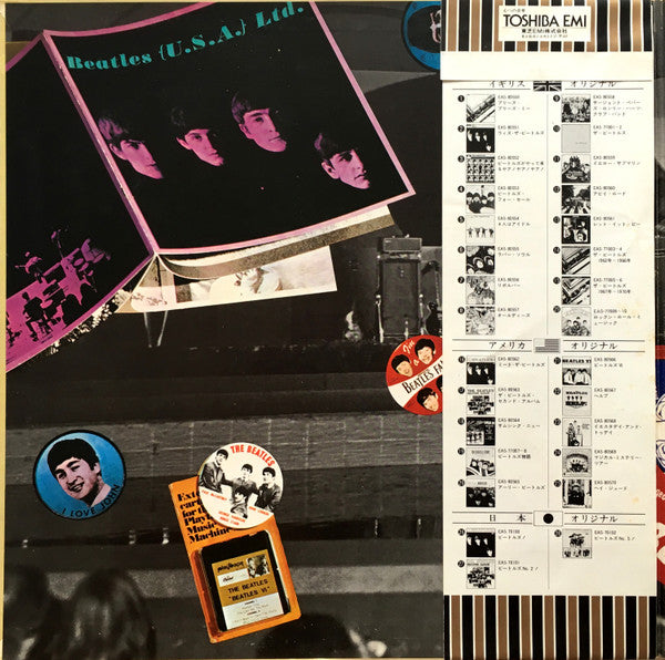 The Beatles : The Beatles At The Hollywood Bowl (LP, Album, Promo, Gat)
