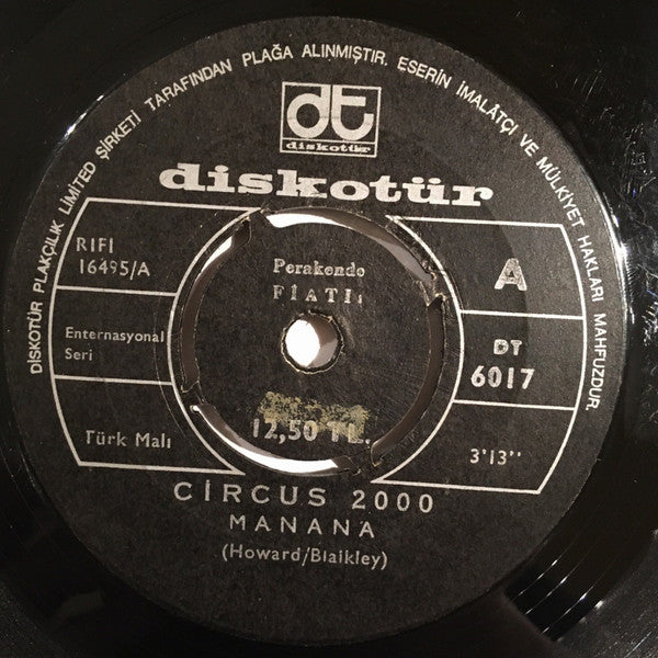 Circus 2000 : Mañana / Little Bitty Pretty One (7", Single)