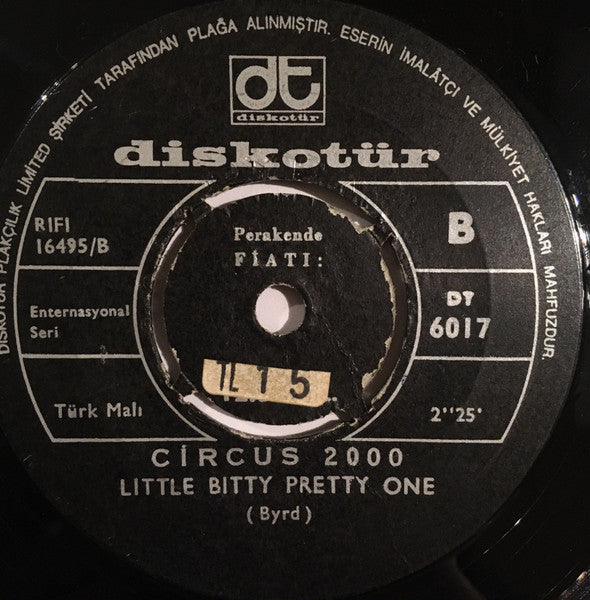 Circus 2000 : Mañana / Little Bitty Pretty One (7", Single)