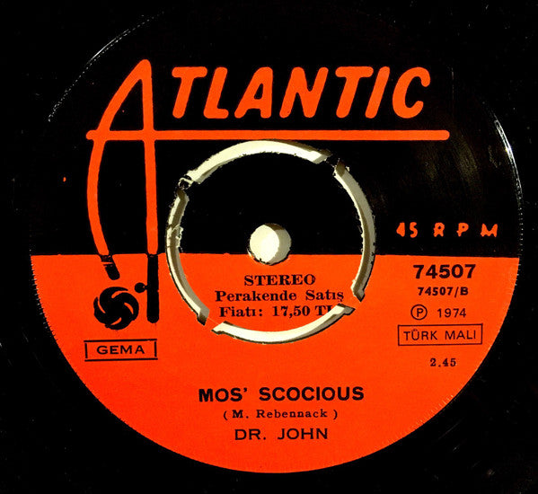 Dr. John : (Everybody Wanna Get Rich) Rite Away (7", Single)