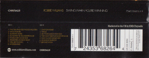 Robbie Williams : Swing When You're Winning (Cass, Album)