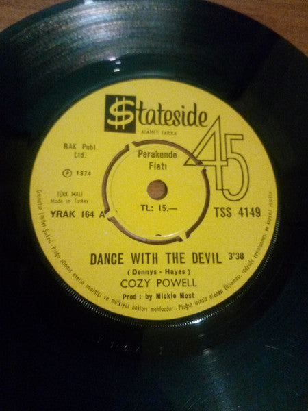 Cozy Powell : Dance With The Devil  (7", Single)